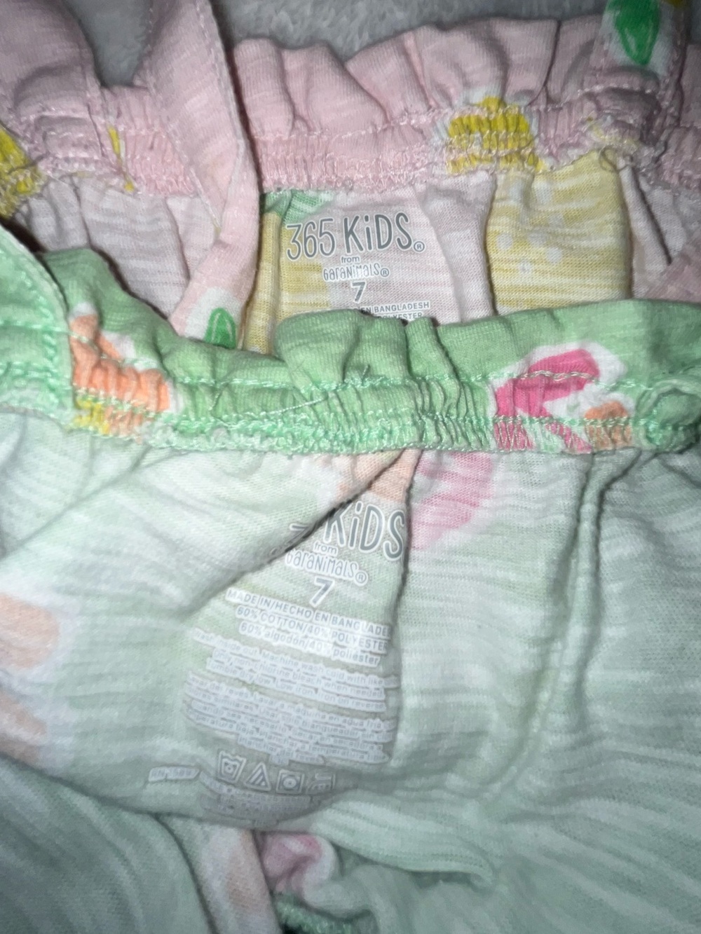 365 kids by Garanimals girls summer rompers size 7 (bundle of 2) - Picture 4 of 13